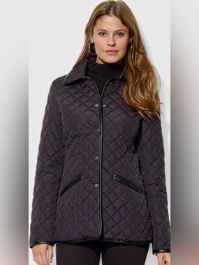 Ralph Lauren Diamond Quilted Barn Jacket Size S
